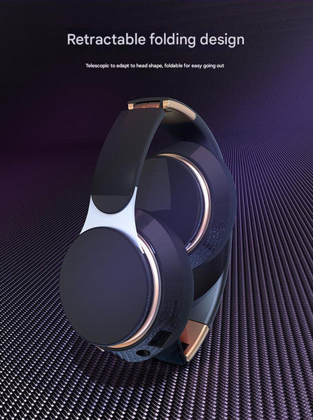 Wireless Bluetooth 5.0 Over Ear Hifi Deep Bass Foldable Design 10Hr Playtime Headphones