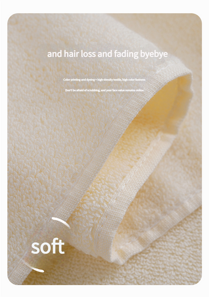 Premium Absorbent Cotton Towel Set Soft Bath & Hand Towels With Double Sided Plush (White) Towels & Washcloths