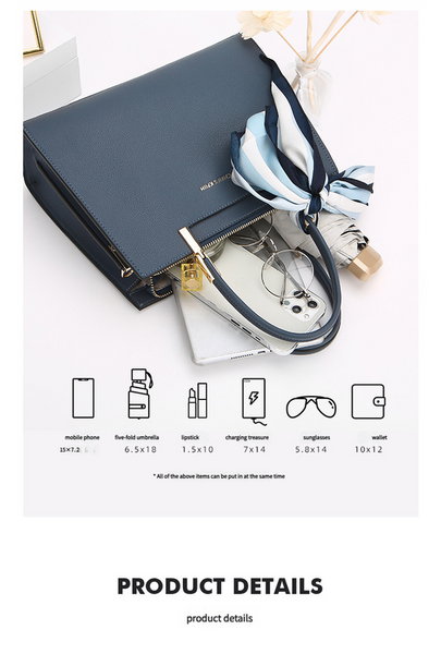 Fashionable Synthetic Leather Crossbody Bag With Detachable Scarf Multiple Compartments For Daily Essentials(Black) Women's Bags & Handbags