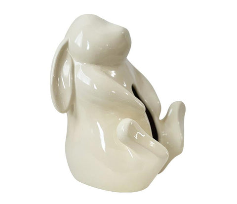 Artisan Ceramic Tissue Box Holder Medium High Fired Home Decor Organizer Cream Colour Tissue Box Covers