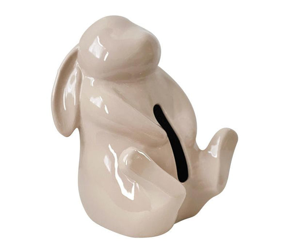 Artisan Ceramic Tissue Box Holder Medium High Fired Home Decor Organizer Milk Tea Colour Tissue Box Covers