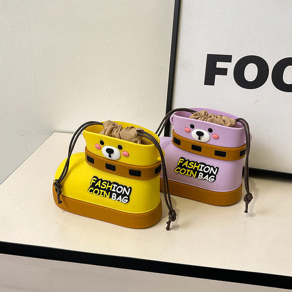 Silicone Crossbody Bag Multi Way Lightweight Purse With Spacious Design(Yellow) Women's Bags & Handbags