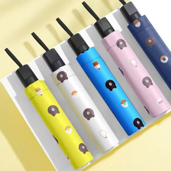 Auto Open/Close 8 Rib Sun & Rain Umbrella 98Cm Uv Protection Canopy(Pink) Umbrellas