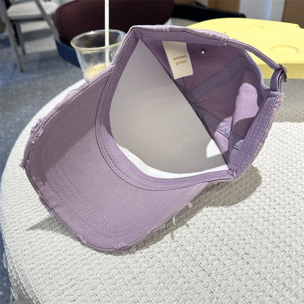 Adorable Cartoon Cat & Stars Baseball Cap 100% Cotton Adjustable Fit Sun Protection(Yellow) Hats & Headwear