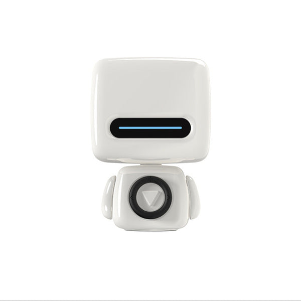 Mini Robot Style Bluetooth Speaker Portable 8 9 Hr Playtime Built In Mic & Lanyard White Home Speakers & Subwoofers