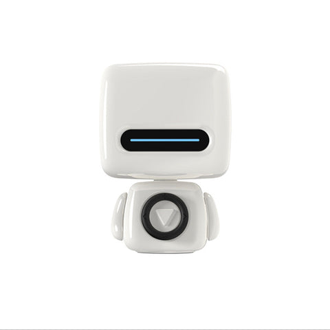 Mini Robot Style Bluetooth Speaker Portable 8 9 Hr Playtime Built In Mic & Lanyard White Home Speakers & Subwoofers