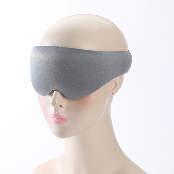 2Pcs 3D Contour Blackout Sleep Mask Ergonomic Eye Provides Total Darkness And Comfortable Adjustable Strap(Champagne) Sleep Masks