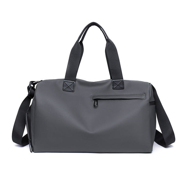 Large Capacity Travel Duffel Bag With Shoe Compartment & Wet Pocket Multi Purpose Gym Weekend (Grey) Women's Bags & Handbags