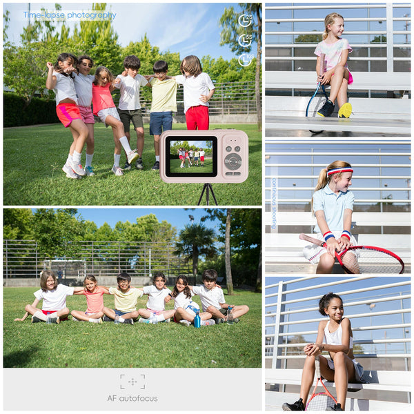 48Mp Digital Camera With 16X Zoom & Af Autofocus Full Hd Vlogging For Beginners Kids(White) Digital Cameras