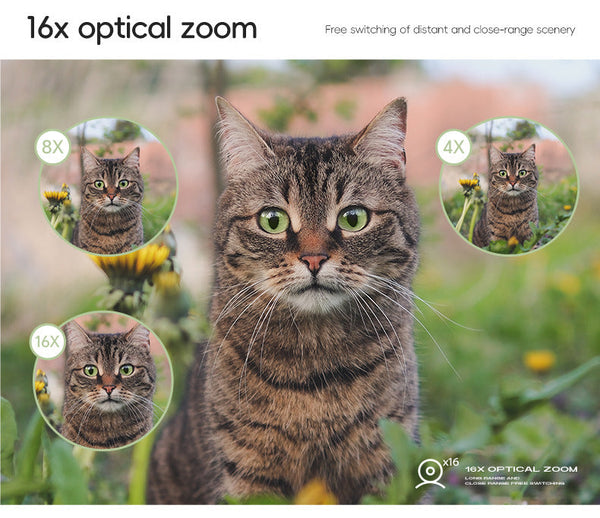 48Mp Digital Camera With 16X Zoom & Af Autofocus Full Hd Vlogging For Beginners Kids(Beige) Digital Cameras