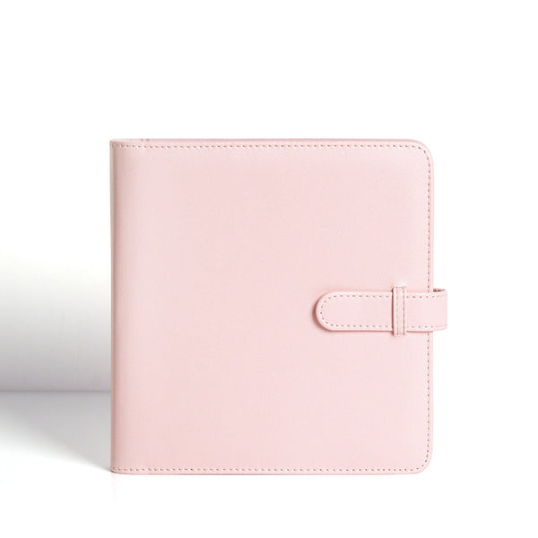 Pu Leather Instant Photo Album Holds 288 Photos Compatible With Instax Square & Mini Films(Pink) Photo Albums & Boxes