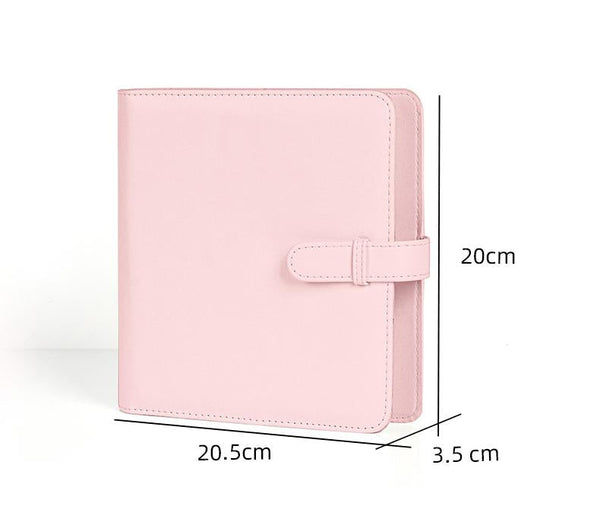 Pu Leather Instant Photo Album Holds 288 Photos Compatible With Instax Square & Mini Films(Pink) Photo Albums & Boxes