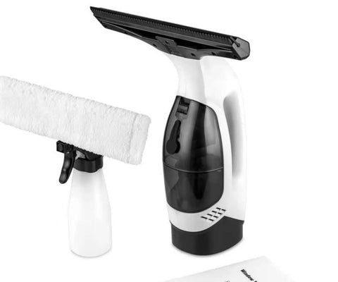 Cordless & Surface Vacuum Cleaner Kit Rechargeable Streak Free Squeegee With Spray Bottle(White) Vacuum Cleaners