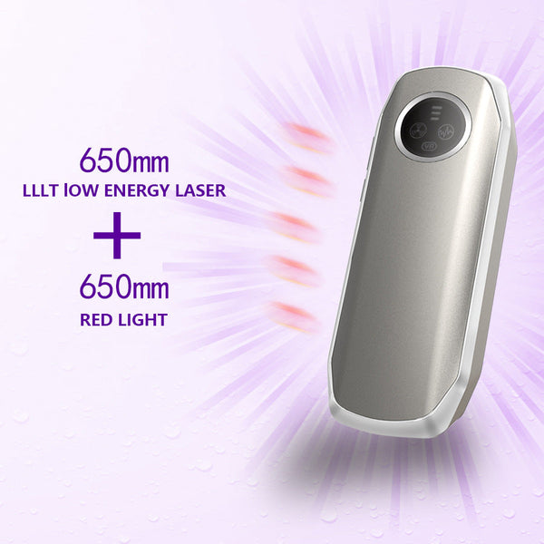 Advanced 4 In 1 Hair Growth Comb With Lllt Rf Ems & Vibration Massage(White) Massagers