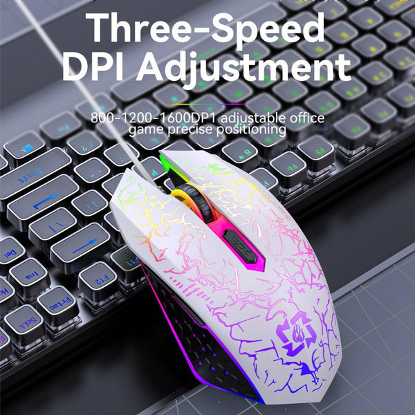 Ergonomic Dual Mode Wireless Gaming Mouse Mute Buttons Adjustable Dpi Rechargeable Multi Assist Keys(White) Other Video Game Accessories