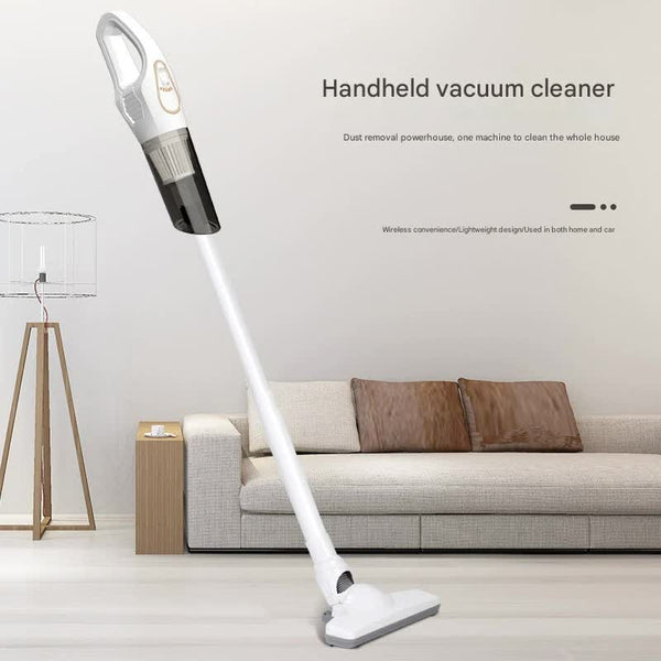 Cordless 2 In 1 Handheld & Stick Vacuum Cleaner With Detachable Water Tank Dust Mite Remover(White) Vacuum Cleaners