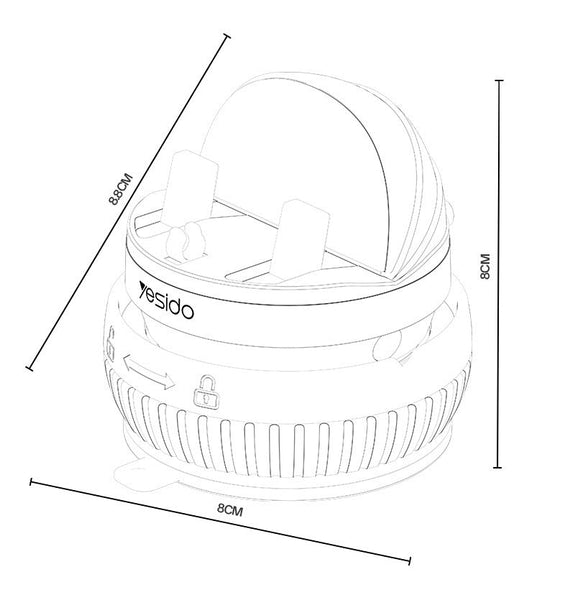 Universal Car Dashboard Phone Holder With Rotary Suction Cup & 360A Rotation(Black) Vehicle Camera Holders