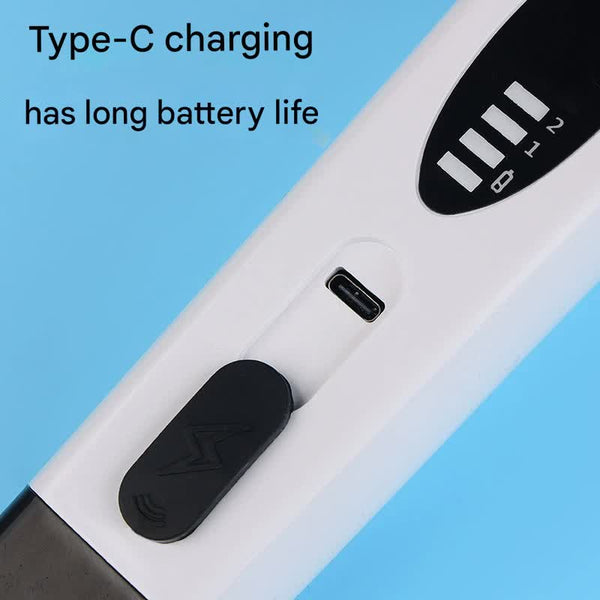 9 In 1 Multifunctional Cordless Electric Spin Scrubber With Adjustable Extension Handle(White) Mops Brooms & Scrubbers