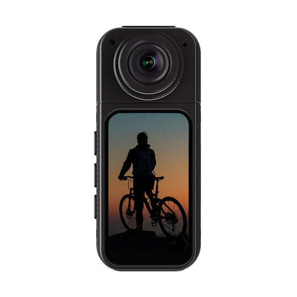 Thumb Sized 2.7K Camera With 180 Rotatable Lens & Magnet Mount Capture Your World Hands Free(Black+32G) Camcorders