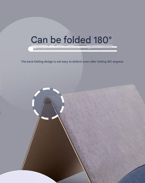 A4 Pu Leather Business Portfolio With Ring Binder Calculator & 40 Sleeves(Brown) School Supplies