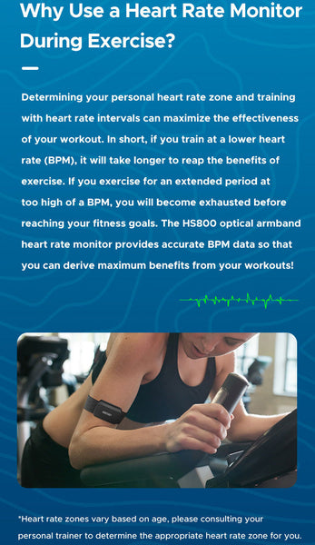 Optical Armband Heart Rate Monitor Bluetooth & Ant+ Dual Protocol, Ip67 Waterproof For Fitness Training(Black) Activity Trackers