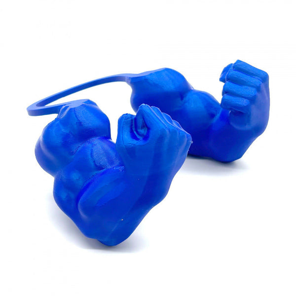 2Pc Hilarious Muscle Arm Pet Costume Prop Funny Novelty Arms For Cats & Small Dogs(Blue) Dog Costumes