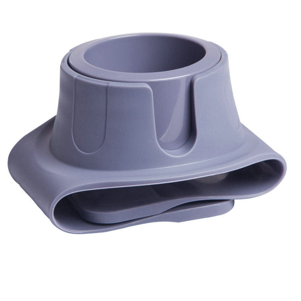 Flexible Anti Spill Silicone Couch Arm Cup Holder Sofa Armrest Drink Tray(Grey) Other Home Organisation