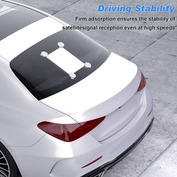 White Heavy Duty Suction Cup Mount For Starlink Mini All Weather Car Rv & Boat Bracket Other Camera & Photo Accs