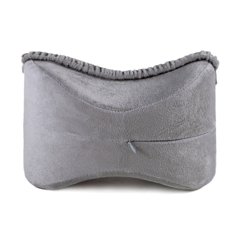 Grey Ergonomic Memory Foam Knee Pillow For Side Sleepers Leg Positioner Sciatica Back Hip & Joint Pain Relief Other Orthopaedic Products