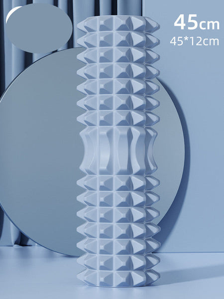 Blue High Density 3D Trigger Point Foam Roller Solid Core Massager For Deep Tissue Muscle Recovery & Yoga Foam Rollers