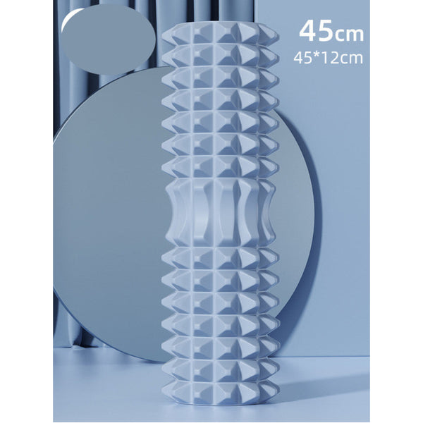 Blue High Density 3D Trigger Point Foam Roller Solid Core Massager For Deep Tissue Muscle Recovery & Yoga Foam Rollers