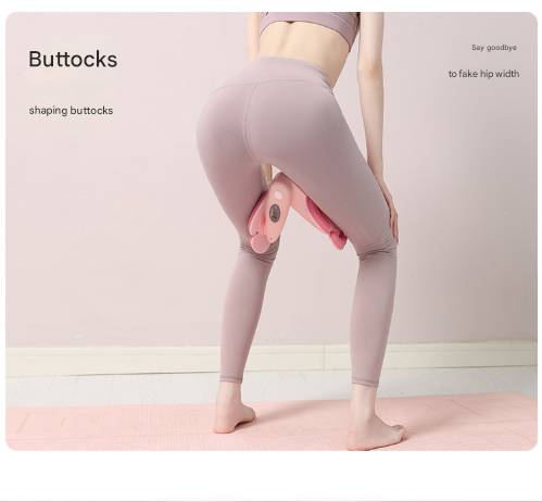 Purple Smart Kegel & Thigh Master With Digital Counter Adjustable Pelvic Floor Trainer For Women's Home Workout Thigh Exercisers