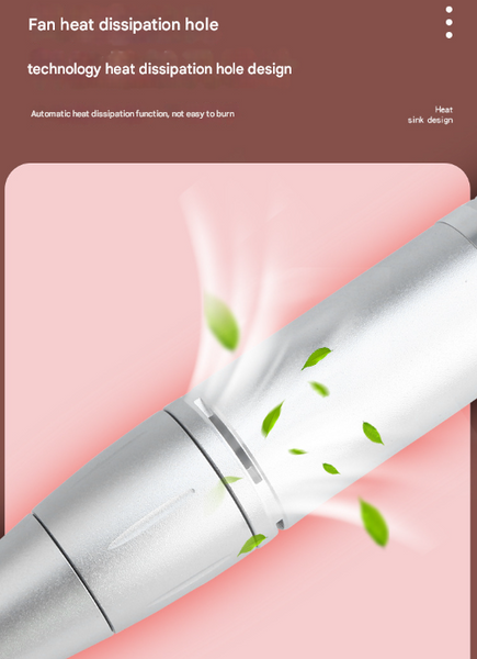 White Professional Rechargeable Nail Drill Machine 45000Rpm Portable E File Kit For Acrylic Gel Polishing & Manicure Electric Files & Tools