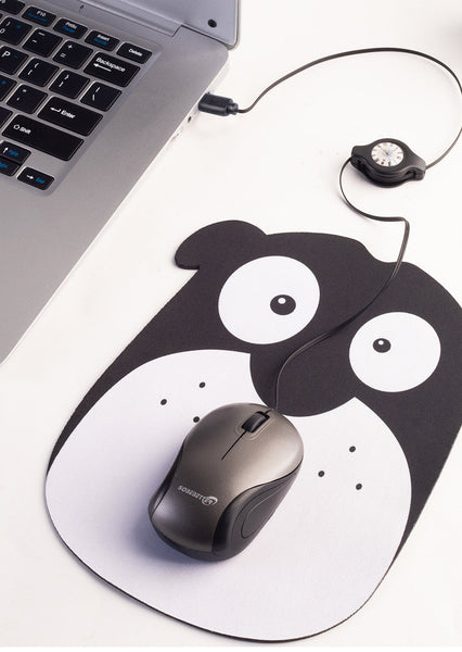 Grey And Black Portable Mini Usb C Mouse With Retractable Cable Silent Click Travel Mouse For Laptop Macbook Tablet Keyboard & Mouse Bundles