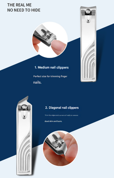 Green Mini Suitcase Manicure Set 8 Piece Portable Grooming & Nail Care Travel Kit Manicure & Pedicure Tools & Kits