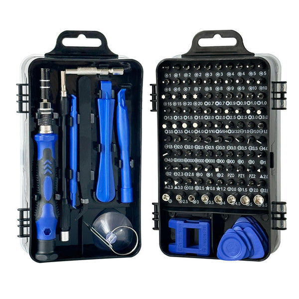 Blue And Black Professional 115 In Precision Screwdriver Set Magnetic Repair Tool Kit For Pc Laptop Phone & Electronics Screwdrivers & Nutdrivers