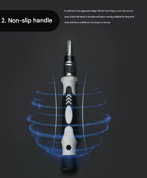 Blue And Black Professional 115 In Precision Screwdriver Set Magnetic Repair Tool Kit For Pc Laptop Phone & Electronics Screwdrivers & Nutdrivers