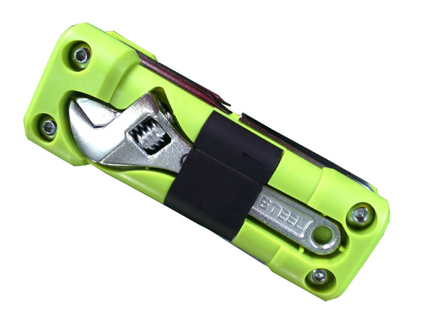 Green Versatile 16 In 1 Bike & Motorcycle Multi Tool Portable Repair Kit With Adjustable Wrench Other Repair Kits & Tools