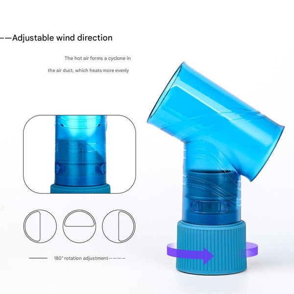Blue Wind Spin Hair Curler Diffuser Universal Dryer Attachment For Effortless Waves And Curls Rollers & Curlers