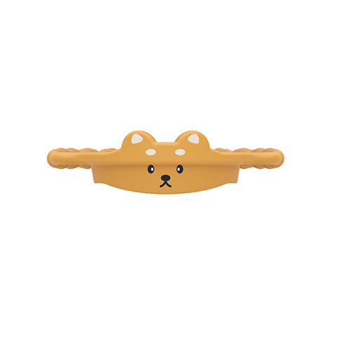 2 Pcs Yellow Dog Adorable Animal Silicone Cup Carrier Portable Reusable Handle For Water Cup(Cup Not Included) Water Bottles & Vacuum Flasks