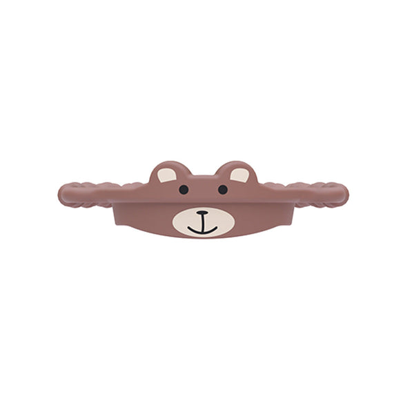 2 Pcs Brown Bear Adorable Animal Silicone Cup Carrier Portable Reusable Handle For Water Cup(Cup Not Included) Water Bottles & Vacuum Flasks