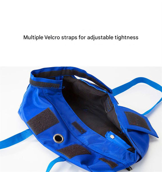 Size Orange Multi Functional Cat Grooming Bag Anti Scratch Restraint Pouch For Nail Trimming And Vet Visits Pet Grooming