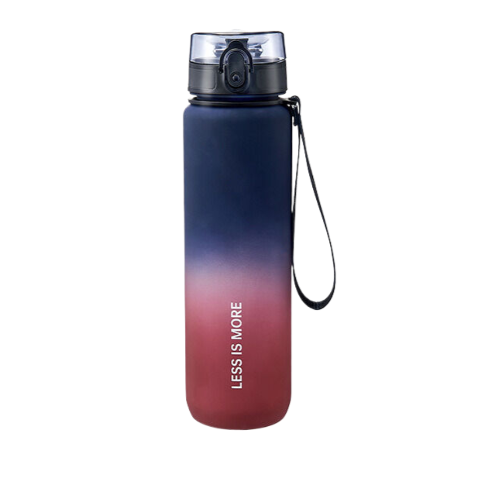 Elosung Blue Red Space Cup 1000Ml 28.4Cm X 7.5Cm Water Bottles