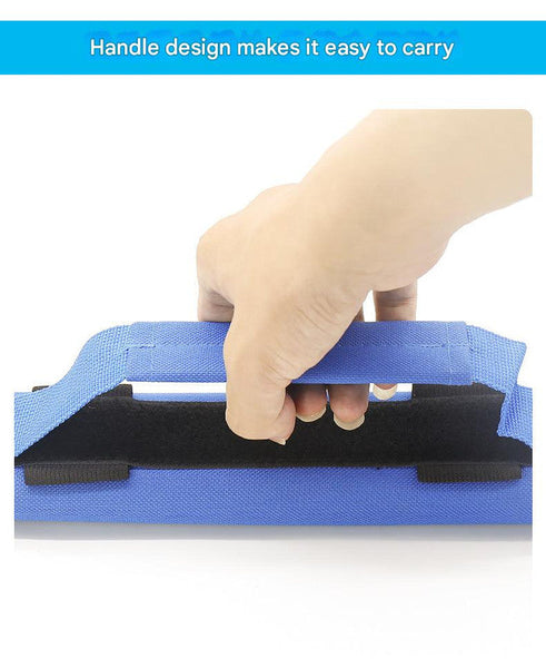 Blue Compact Golf Club Carrier Lightweight Sunday Practice Bag For Driving Range Golf Club Bags