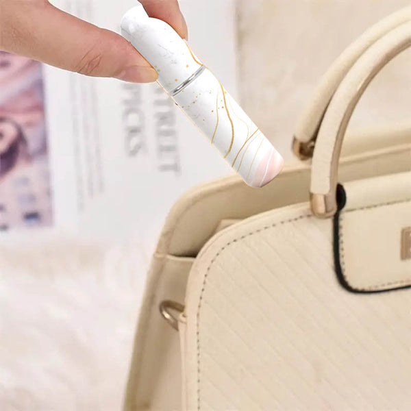 Light Green Chic Marble Travel Perfume Atomizer Set (3 Pack) 5Ml Leakproof Bottom Fill Spray Bottles Travel Bottles & Containers