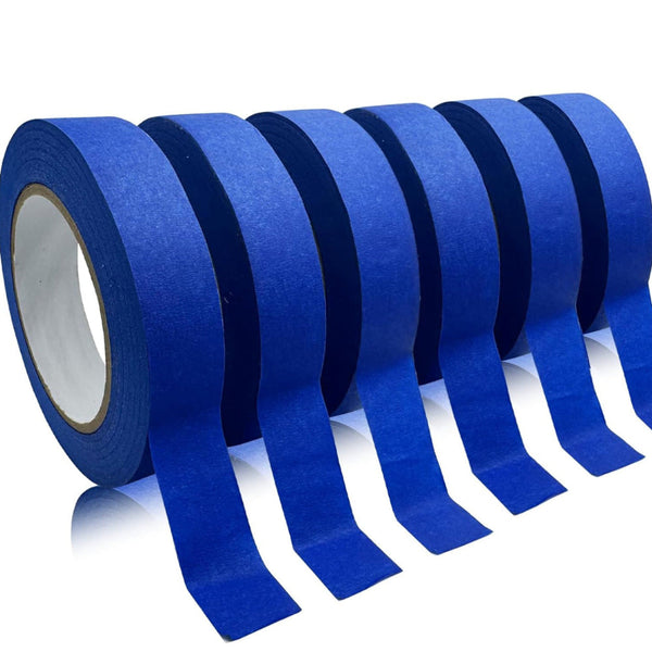 (10 Pack) Professional Blue Painter's Tape 14 Day Clean Removal Uv Resistant For Crisp Lines Painting Drop Cloths