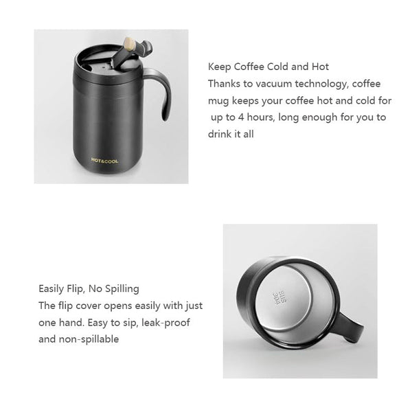 White Pour Over Coffee Maker Set Stainless Steel Insulated Travel Mug With Collapsible Reusable Dripper Filter For Camping Office And Home Other Coffe