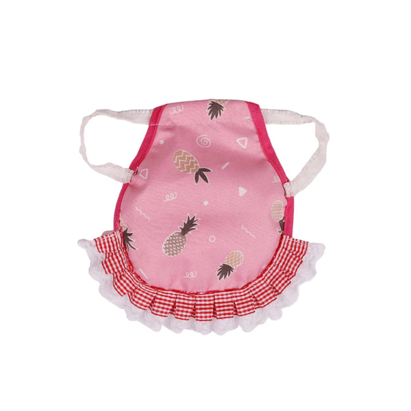 Pink Pineapple 4 Pack Hen Saddle Aprons For Backyard Chickens Feather Protector Poultry Protection From Roosters 22X23cm Small Animal Supplies
