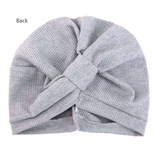 Wine Red 3 Pack Women's Cotton Waffle Knit Turban Headwrap Thickened Indian Style Beanie Cap Fits All For Australian Daily Wear Hats
