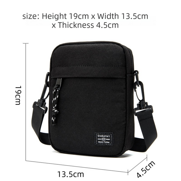 White Camouflage Mini Streetwear Oxford Cloth Crossbody Bag Ultra Light (200G) Fashion Sling Pack Fits 8 Inch Tablet Women's Bags & Handbags